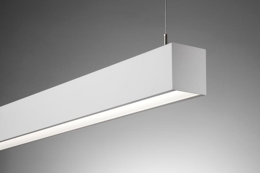 LiteControl MOD 22 Direct Suspended Linear Fluorescent Pendant