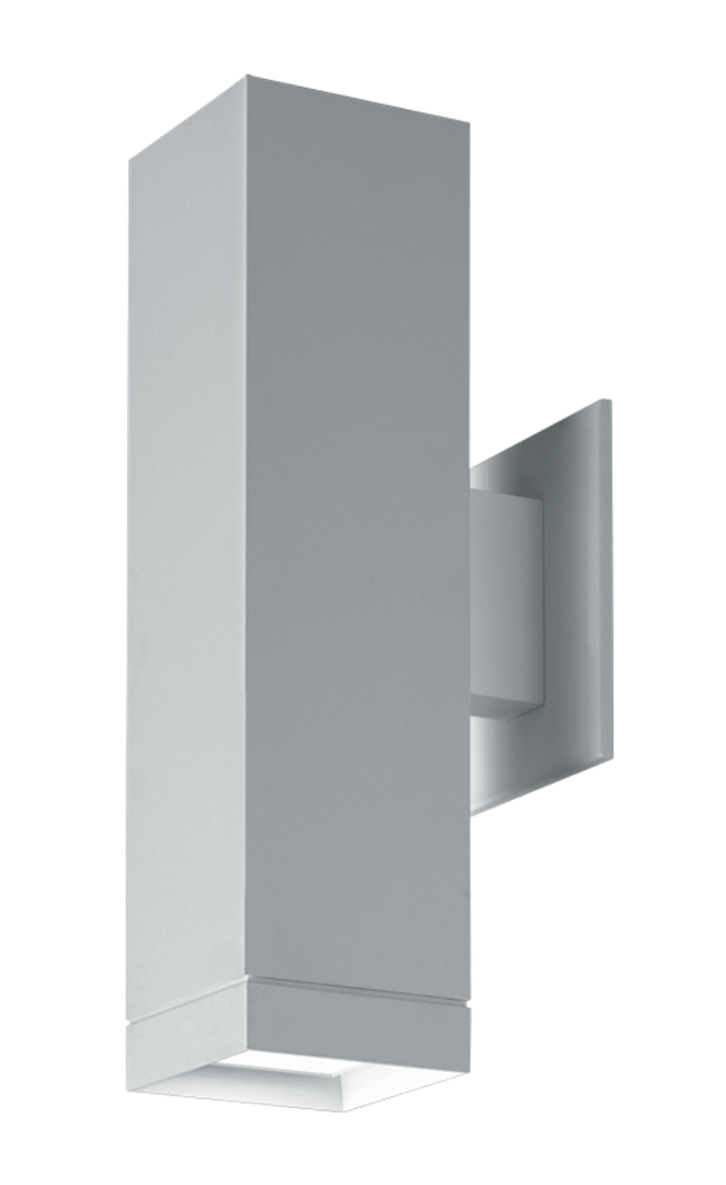 H.E. Williams 4CSDI LED 4 Inch Direct / Indirect Wall Mount Square