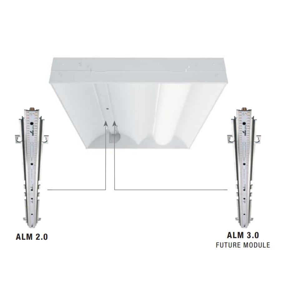 Cooper 2ACLED 2x2 Recessed Accord LED Series Metalux LED Troffer