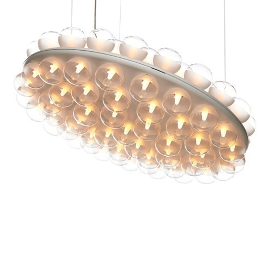 Prop Light Double Round Suspension LED Light from MOOOI