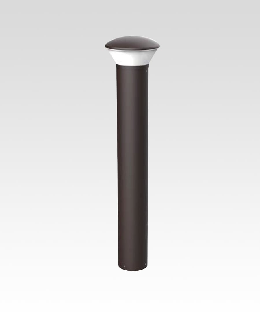 42-Inch Architectural Outdoor Dome Top Bollard LED Pathway Light