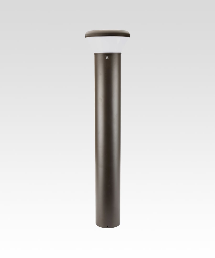 42-Inch Architectural Outdoor Round Bollard LED Pathway Light
