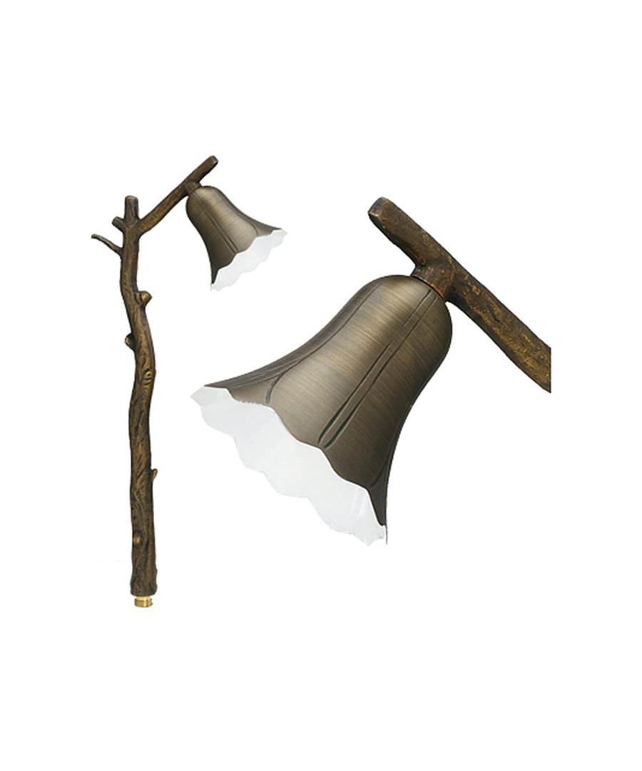 Solid Brass Low-Voltage LED Architectural Landscape Path Light