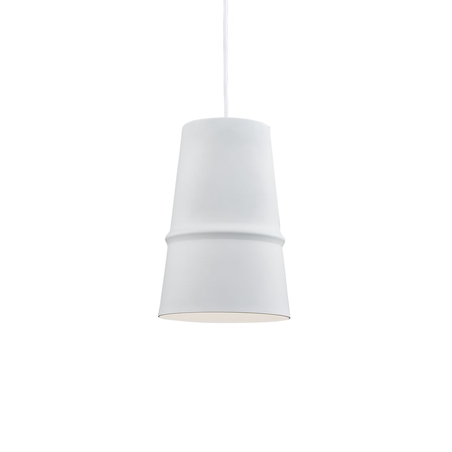 Castor White Pendant by Kuzco