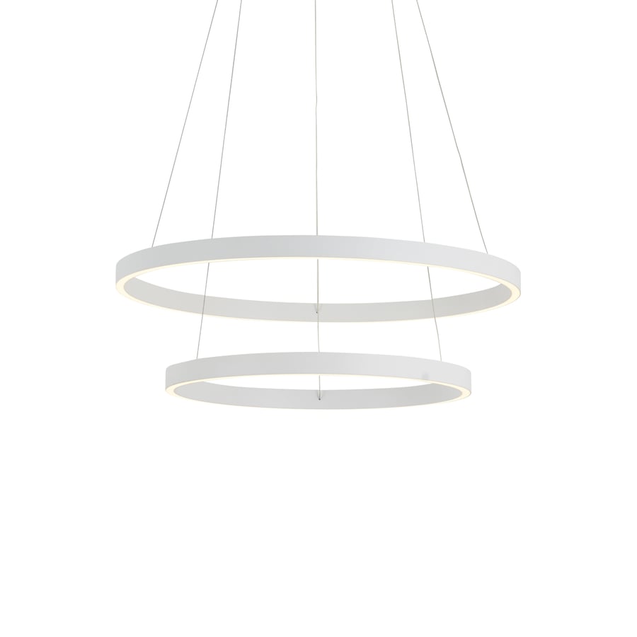 Cerchio White Chandelier by Kuzco