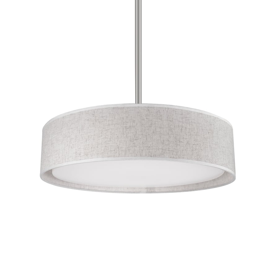 Dalton Brushed Nickel Pendant by Kuzco