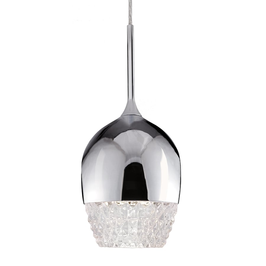 Roma Chrome Pendant by Kuzco