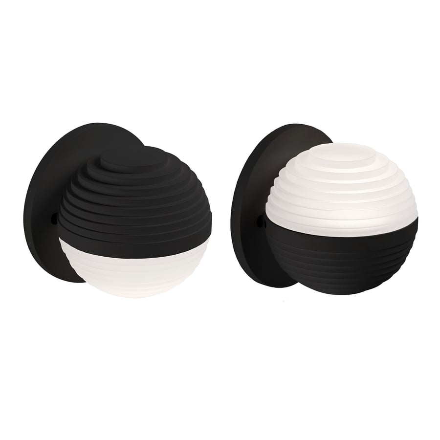 Supernova Black Sconce by Kuzco