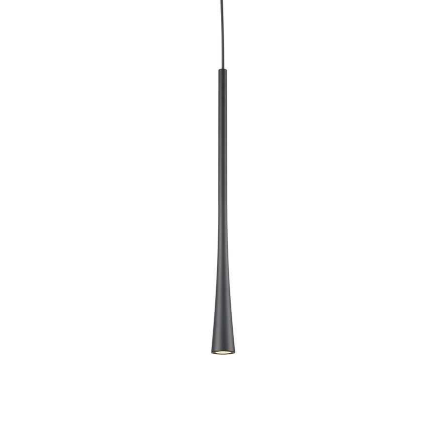 Taper Black Pendant by Kuzco