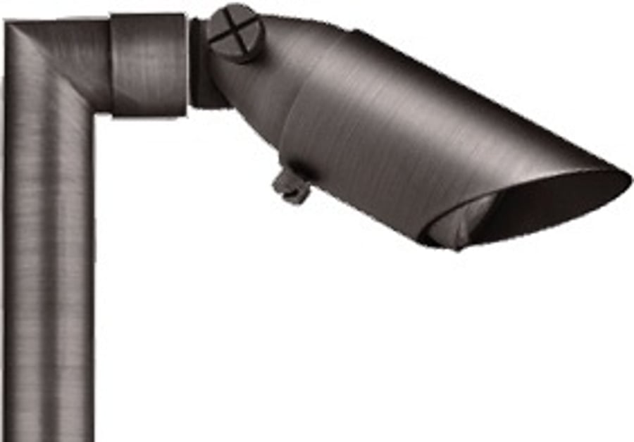 24-Inch Low-Voltage Brass LED Landscape Path Light