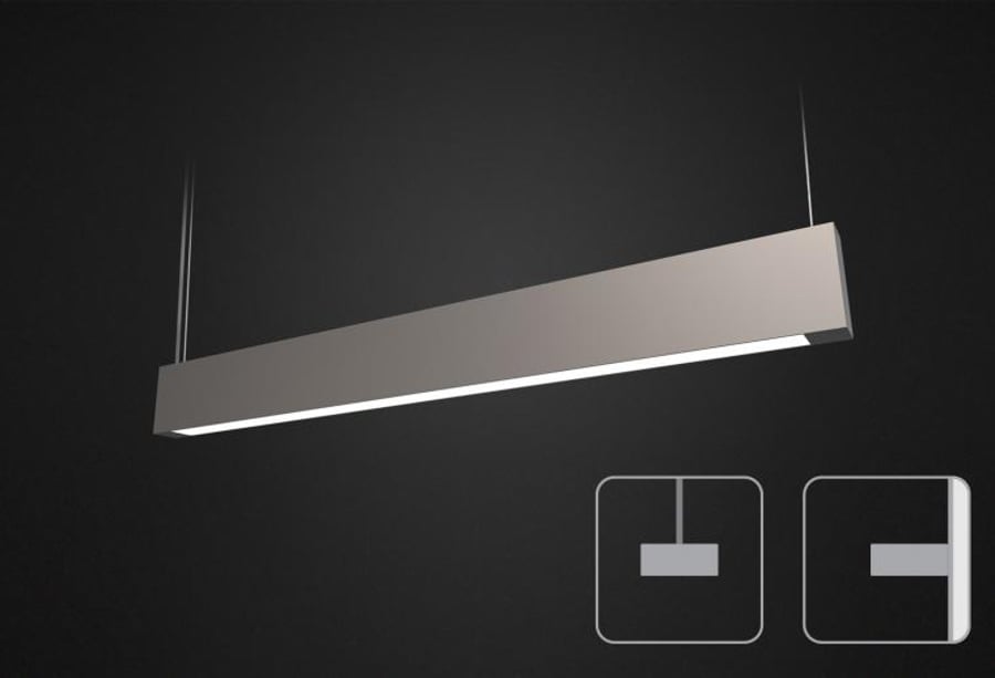 A Light ACL2 AccoLED Suspended Indirect Direct LED Fixture