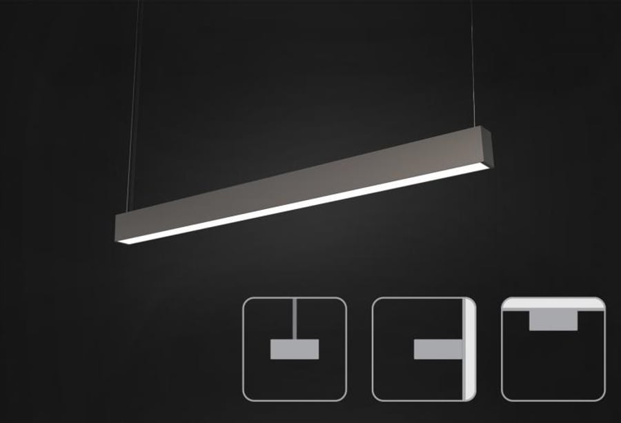 A Light ACL3 AccoLED Suspended LED Fixture