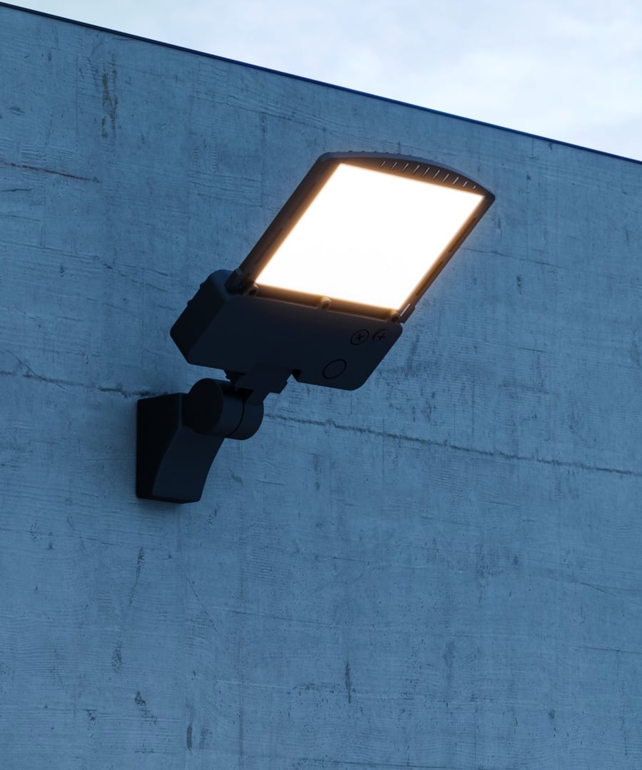 Medium Architectural Outdoor LED Area Post Light