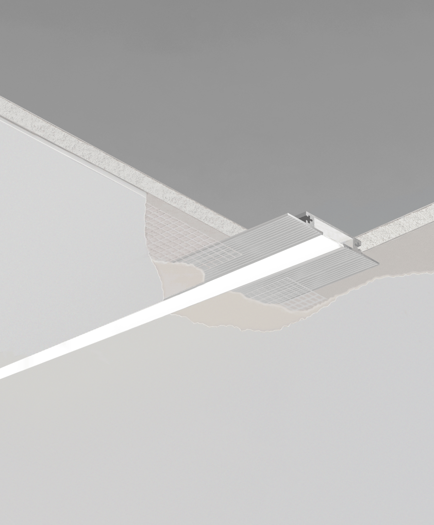 1.5-Inch Shallow Trimless Linear Recessed LED Light