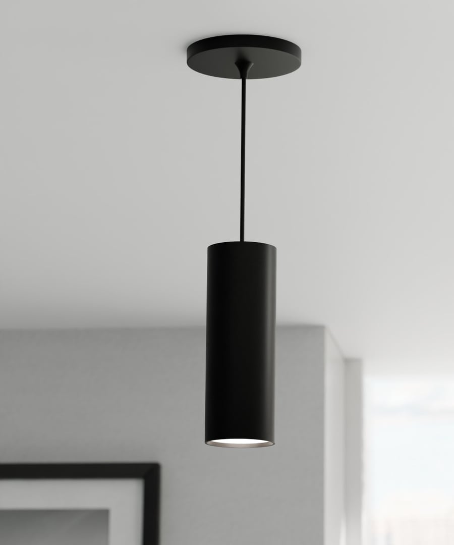 3-Inch Architectural LED Cylinder Pendant Light