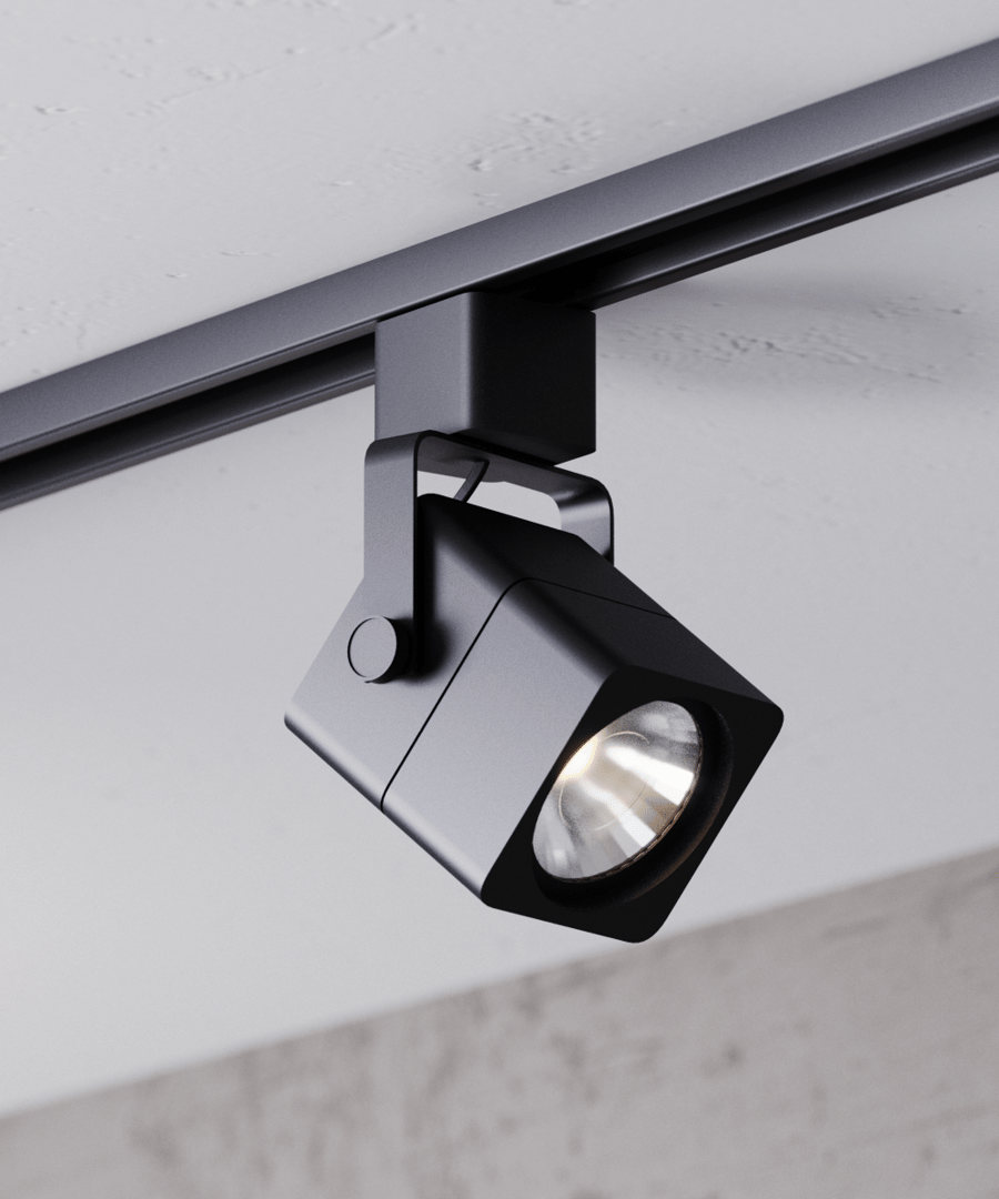 2.5-Inch Square LED Track Light Head