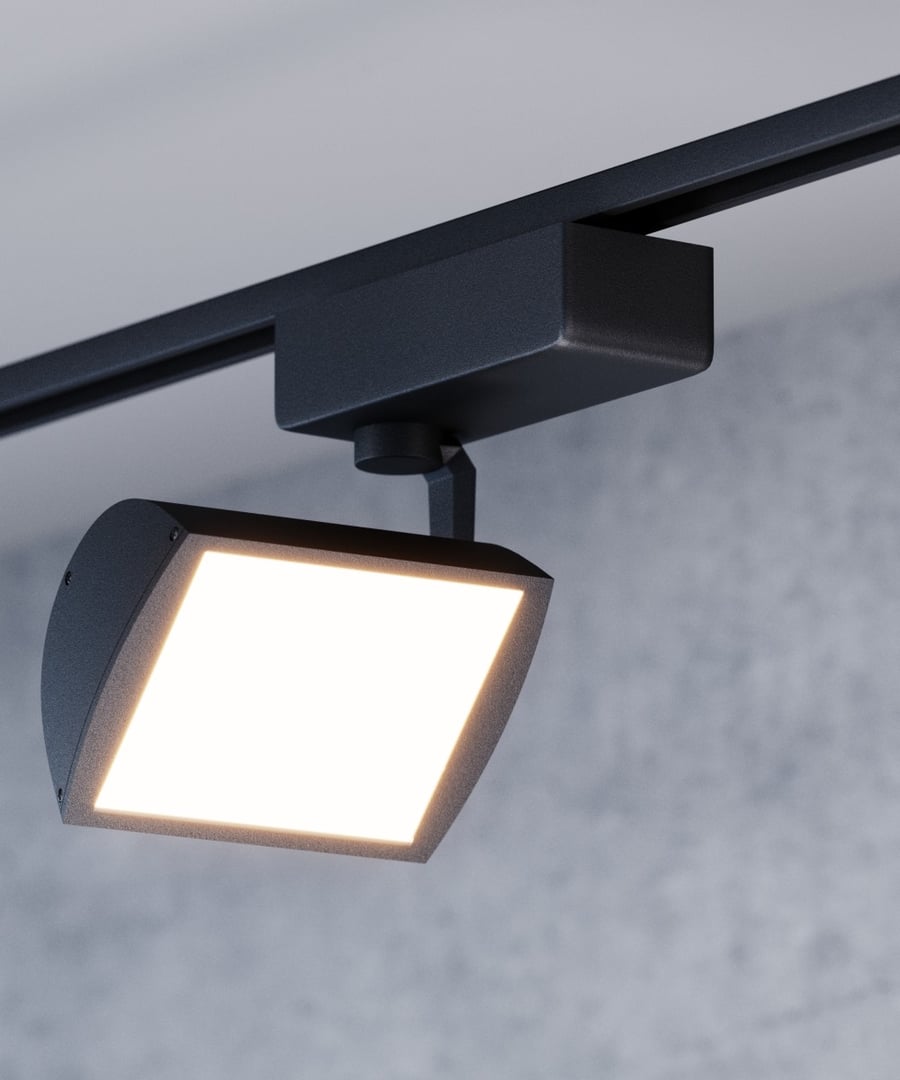 6-Inch Adjustable LED Wall Washer Track Flood Light