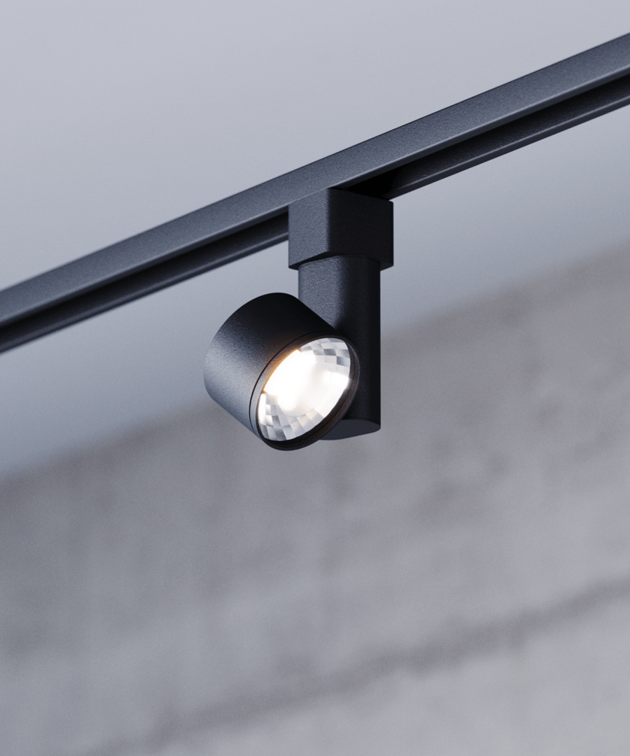 1.5-Inches Multi-Size Adjustable LED Track Light Head