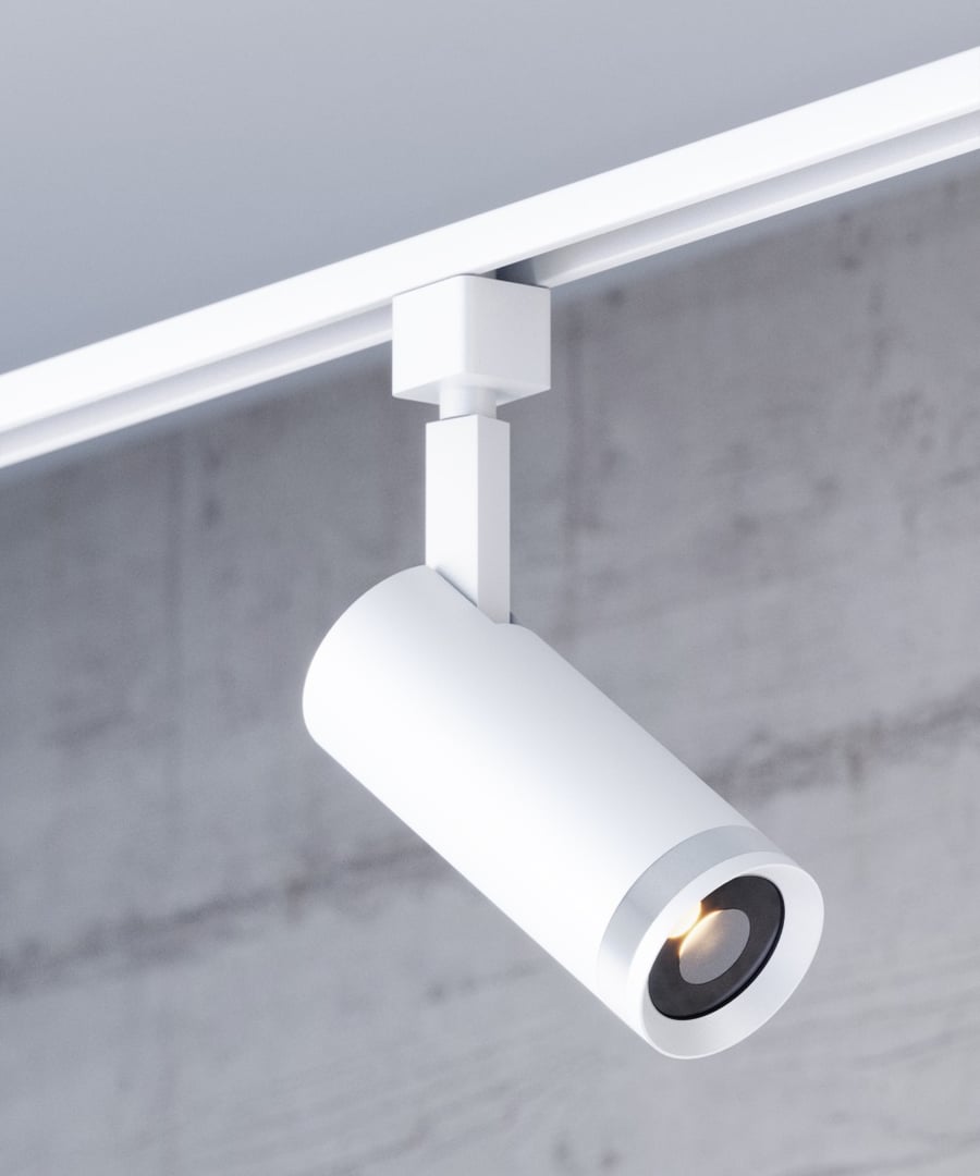 2.7-Inch Adjustable Optics LED Track Light with CCT Selection