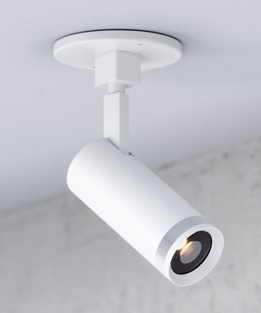 2.7-Inch Adjustable Optics LED Monopoint Light with CCT Selection