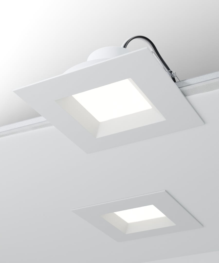 6-Inch Square LED Can Light