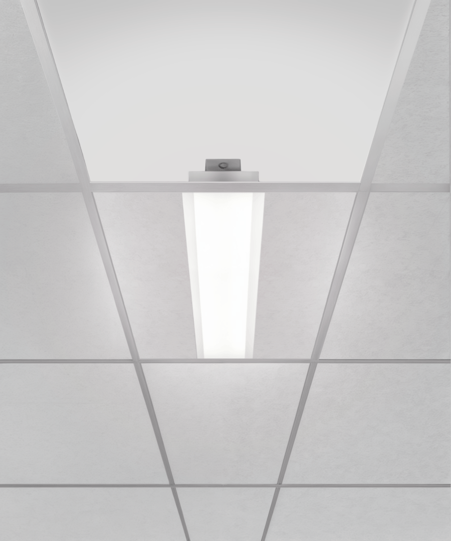 6-Inch Recessed LED Linear Lay-In Flat Panel