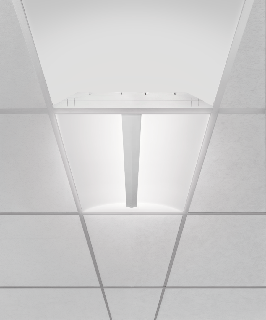Decorative Recessed LED Troffer Light