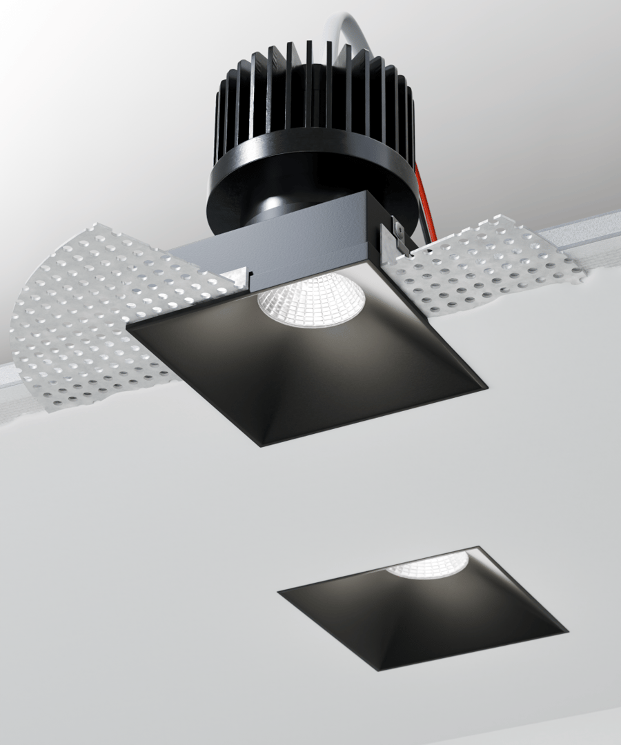 4-Inch Trimless Square Recessed LED Downlight