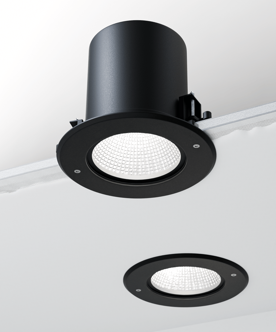 4-Inch Round Vandal-Resistant Exterior LED Can Light