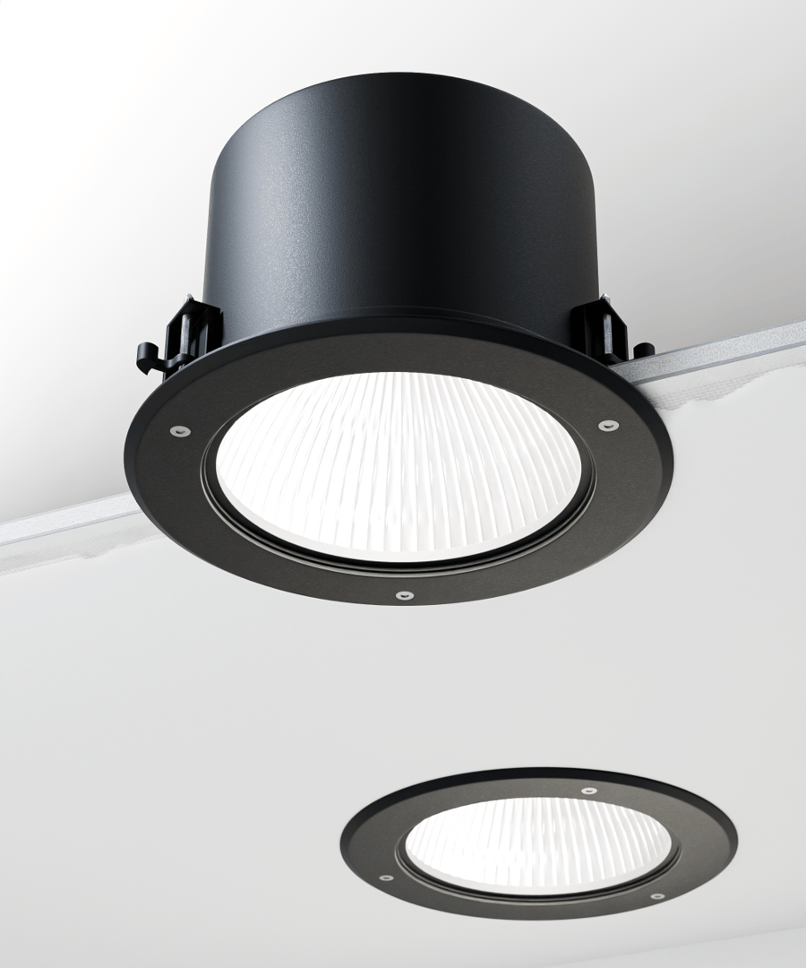 6-Inch Round Vandal-Resistant Exterior LED Can Light