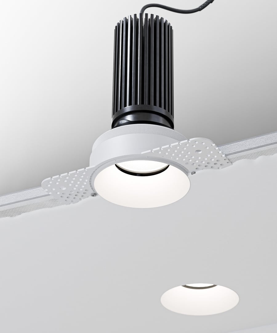 3-Inch Trimless Round Adjustable LED Recessed Downlight