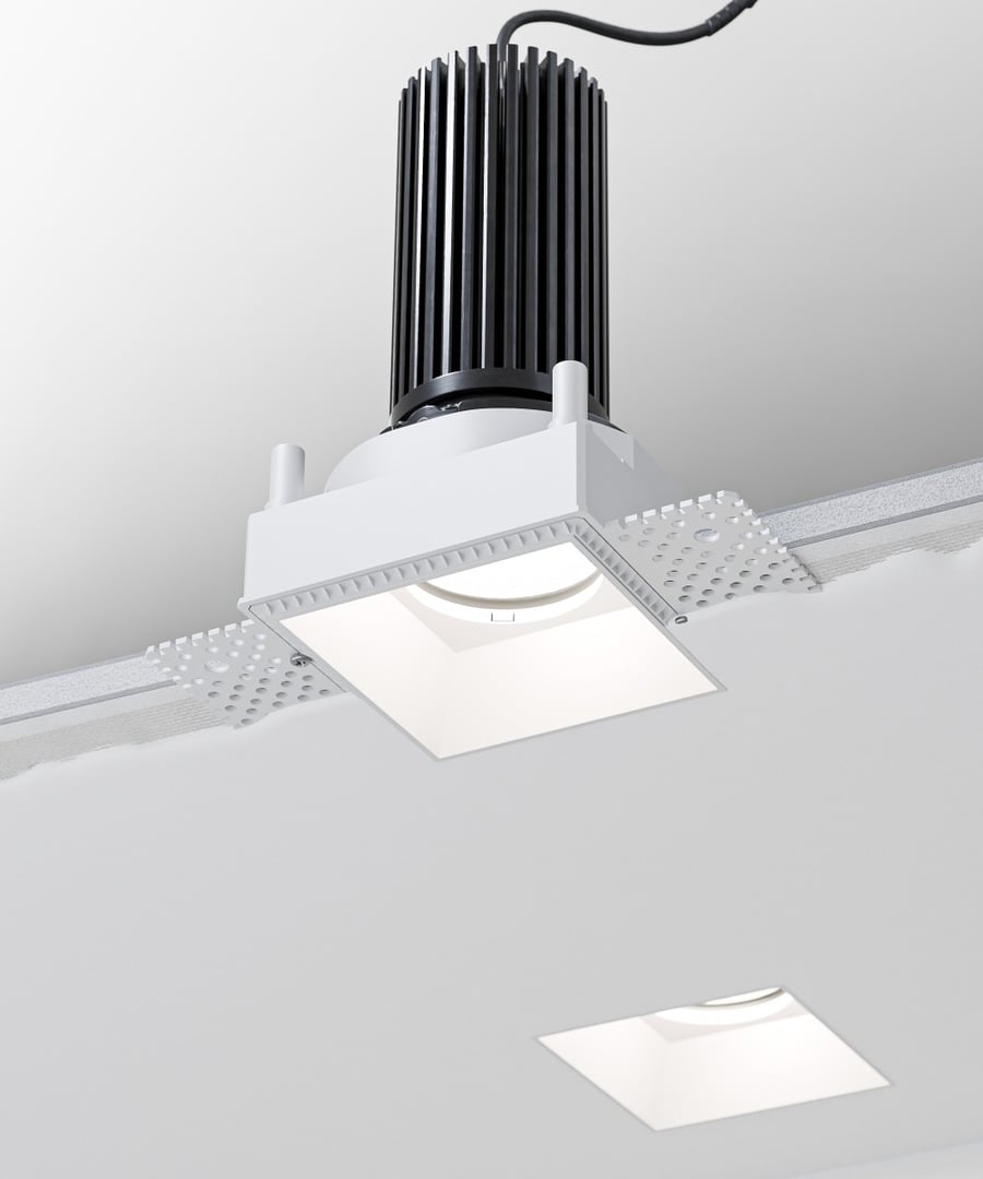 3-Inch Trimless Square Adjustable LED Recessed Downlight