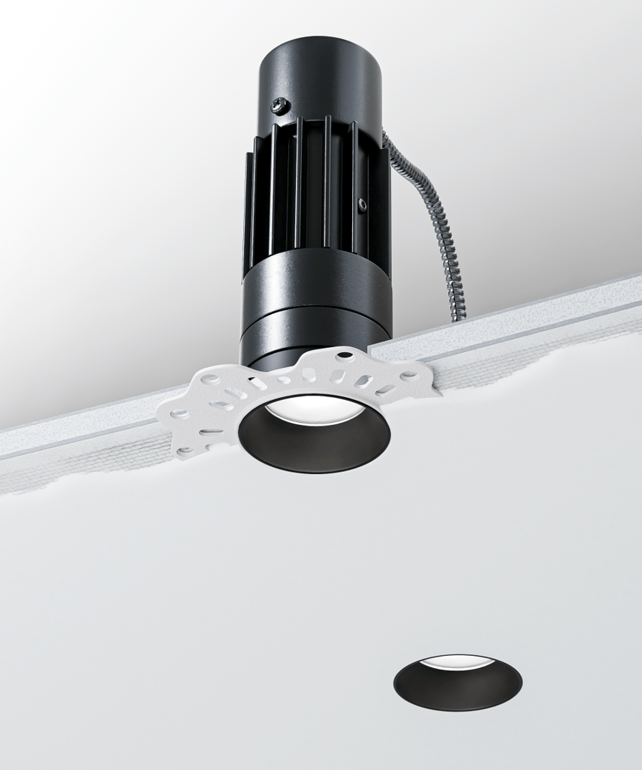 2-Inch Trimless Round Recessed Micro LED Light