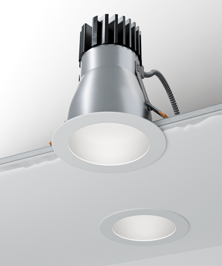 4-Inch Deep Regressed Commercial LED Recessed Downlight