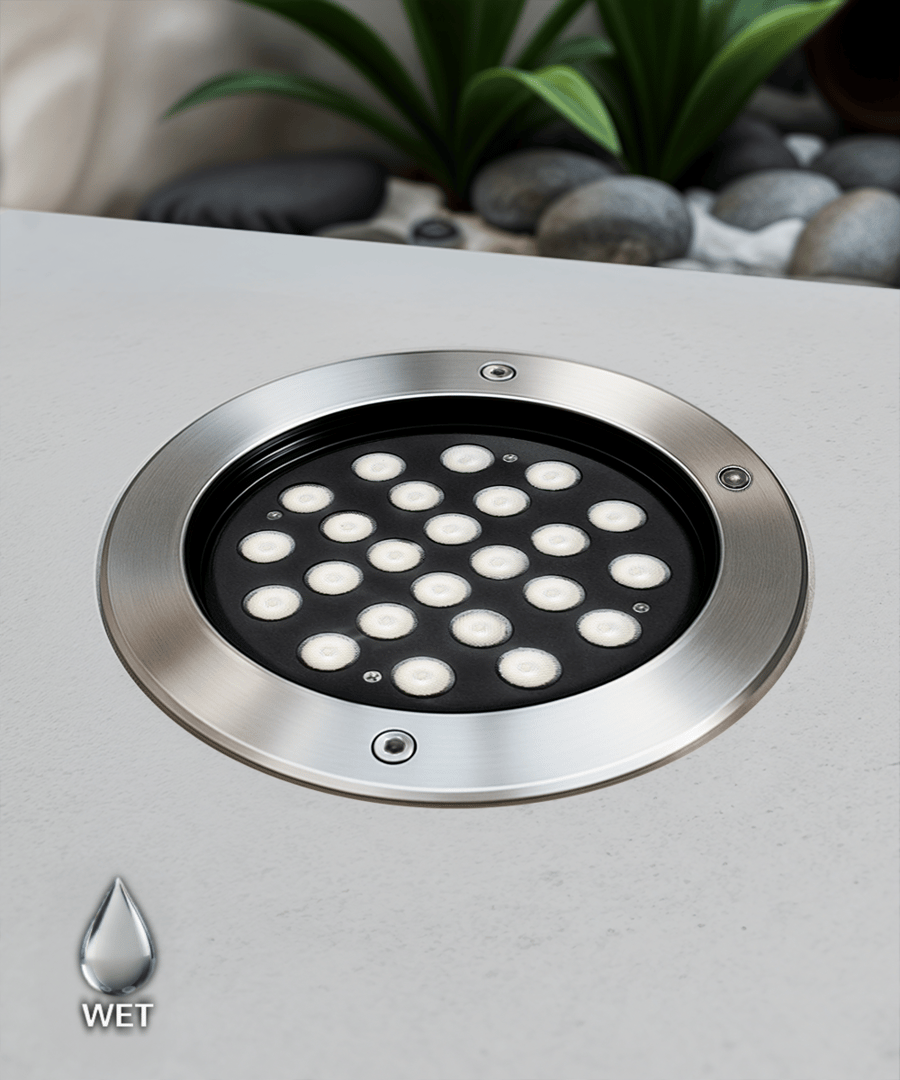 9-Inch Architectural In-Ground LED Well Light