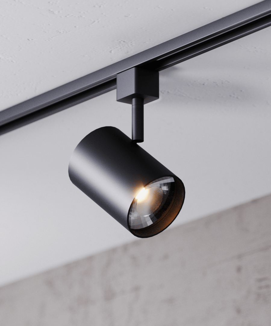  3-Inch Architectural Cylinder LED Track Light Head