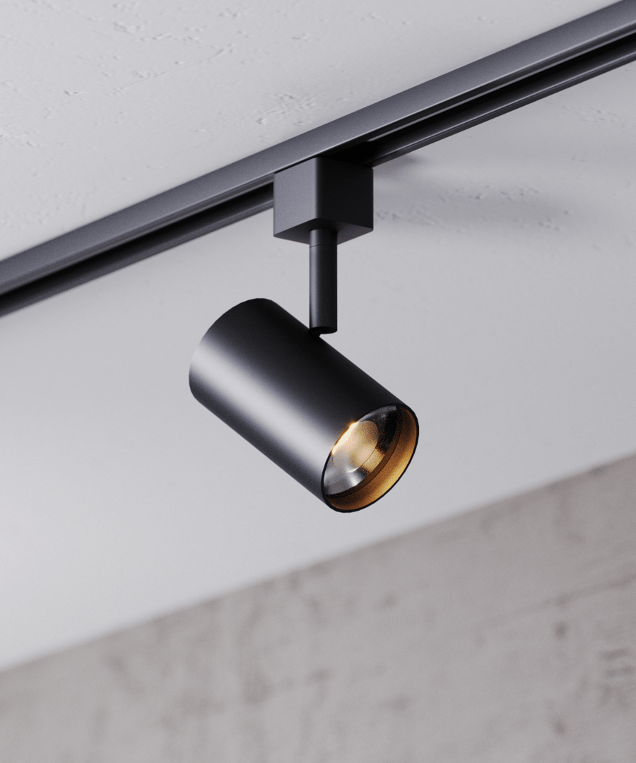  2.5-Inch Architectural Cylinder LED Track Light Head