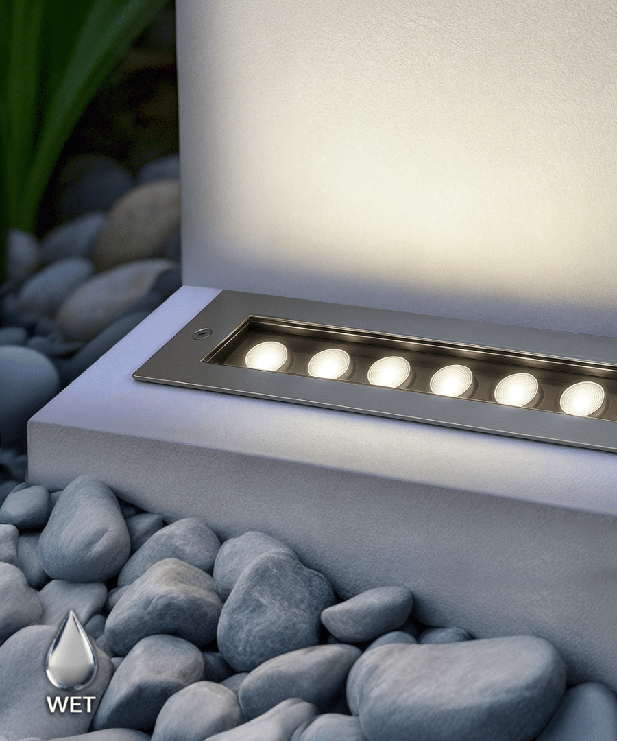 In-Ground Linear LED Wall Wash Flood Light