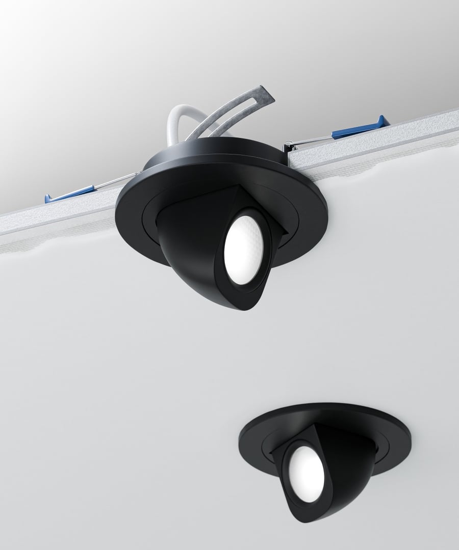 2-Inch LED Pull-Down Dimmable Recessed Light