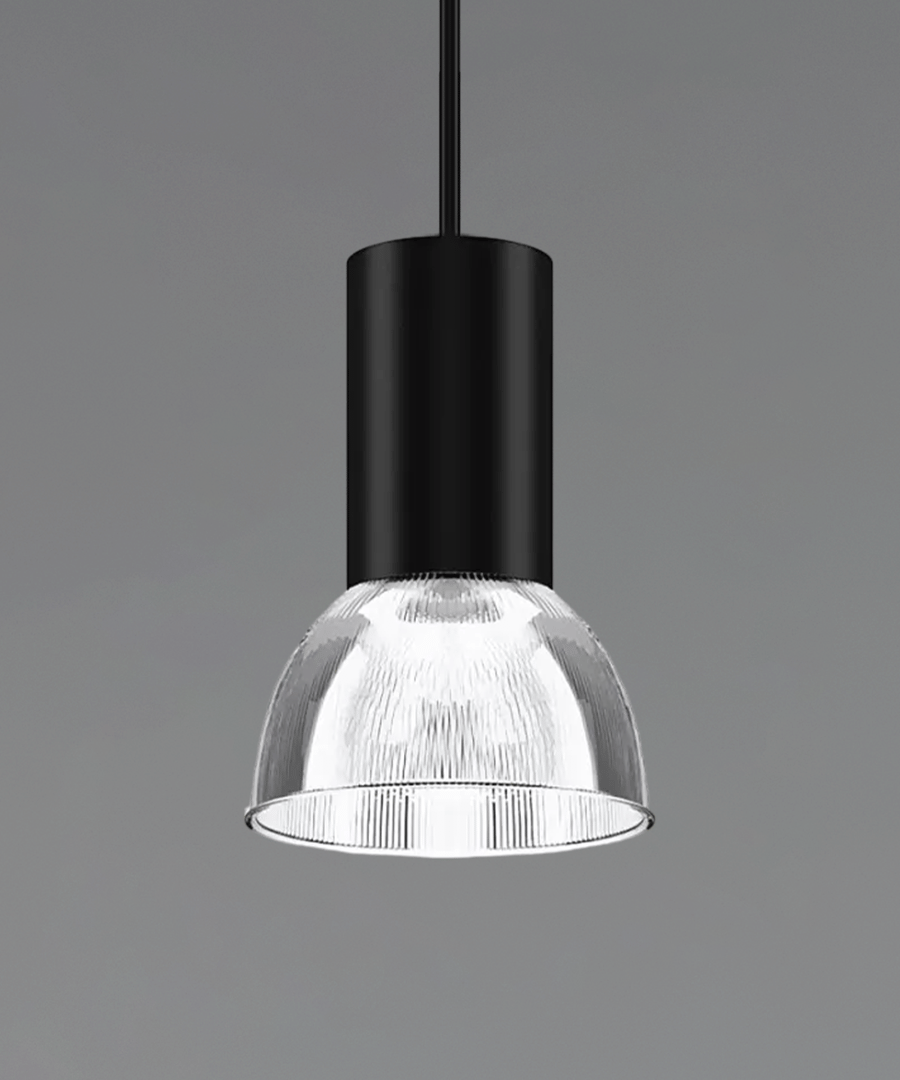 12-Inch Polycarbonate Low Bay LED Dome Pendant Light