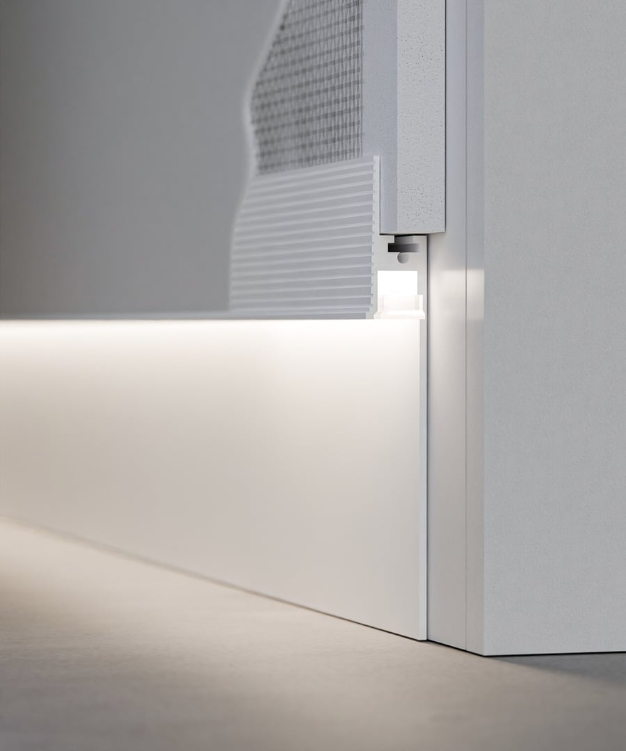 Straight Toe-Kick LED Baseboard Light Strip