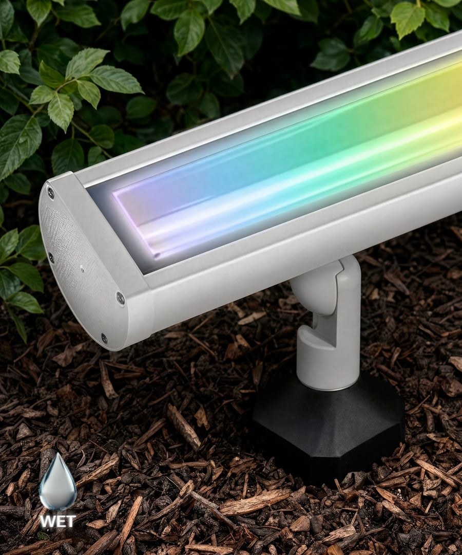 Outdoor RGBW Color-Changing Commercial LED Linear Sign Light