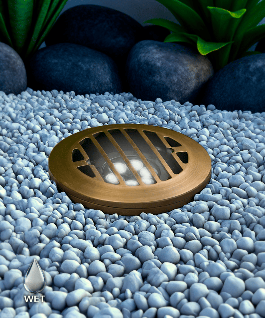 6-Inch Low-Voltage In-Ground LED Well Light