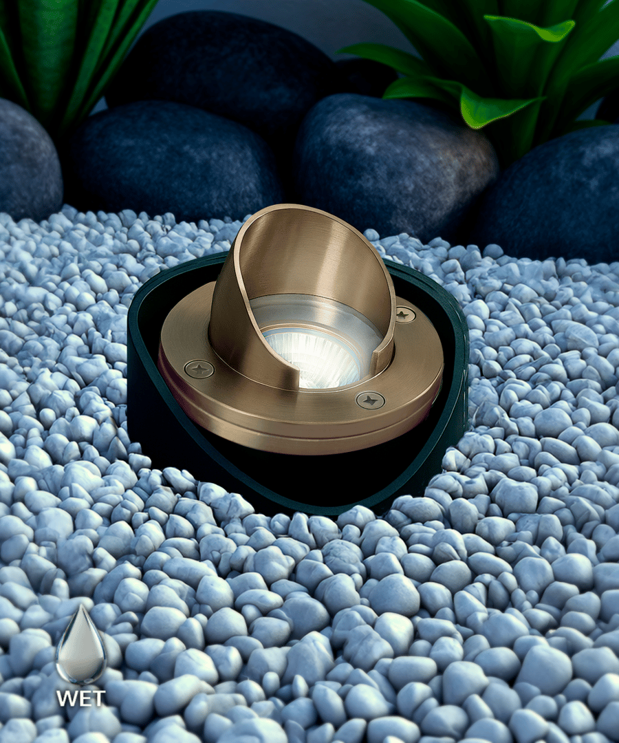6-Inch In-Ground Adjustable LED Well Light with Short Shroud