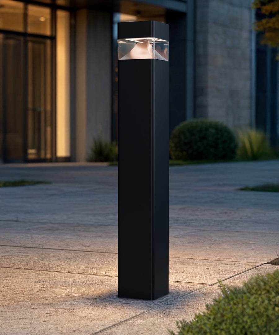 42-Inch Square Commercial LED Bollard Light