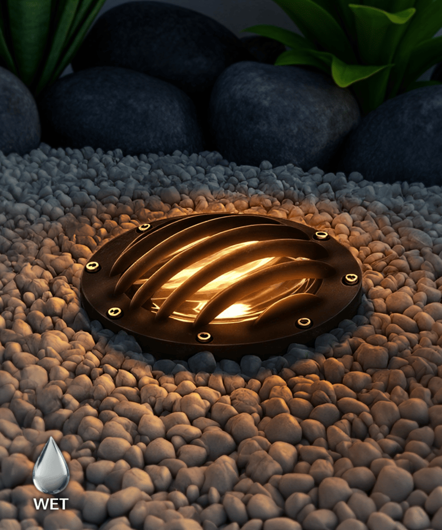 7-Inch Turtle-Friendly Grill-Top LED Well Light
