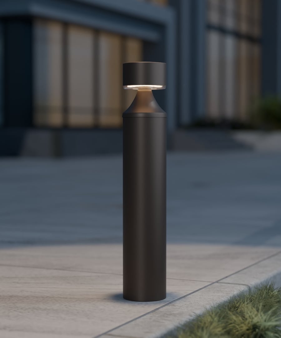 36-Inch Flat-Top Commerial LED Bollard Light