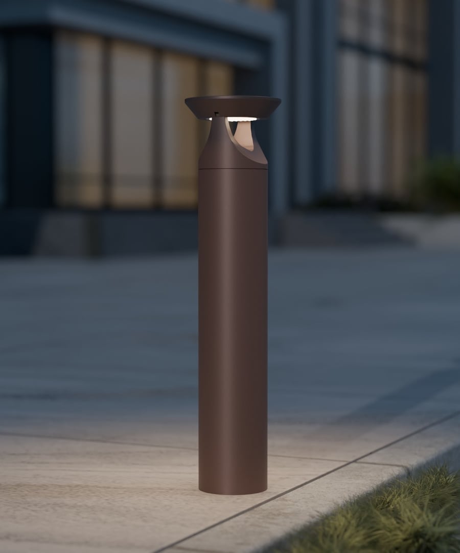 36-Inch Architectural Solar LED Bollard Light