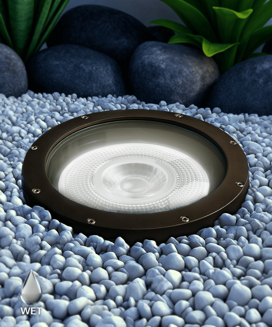 10-Inch In-Ground Adjustable LED Well Light