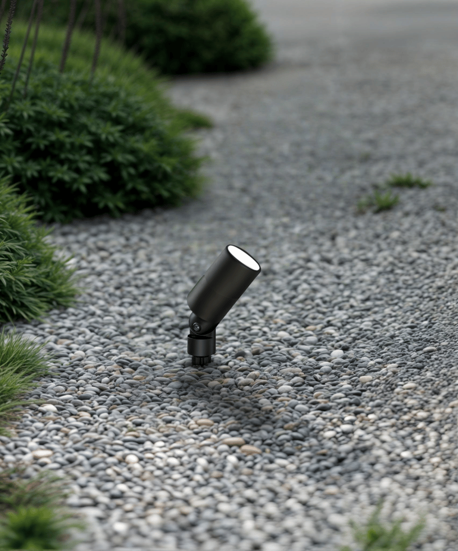 2-Inch Adjustable Outdoor 120V LED Landscape Spotlight